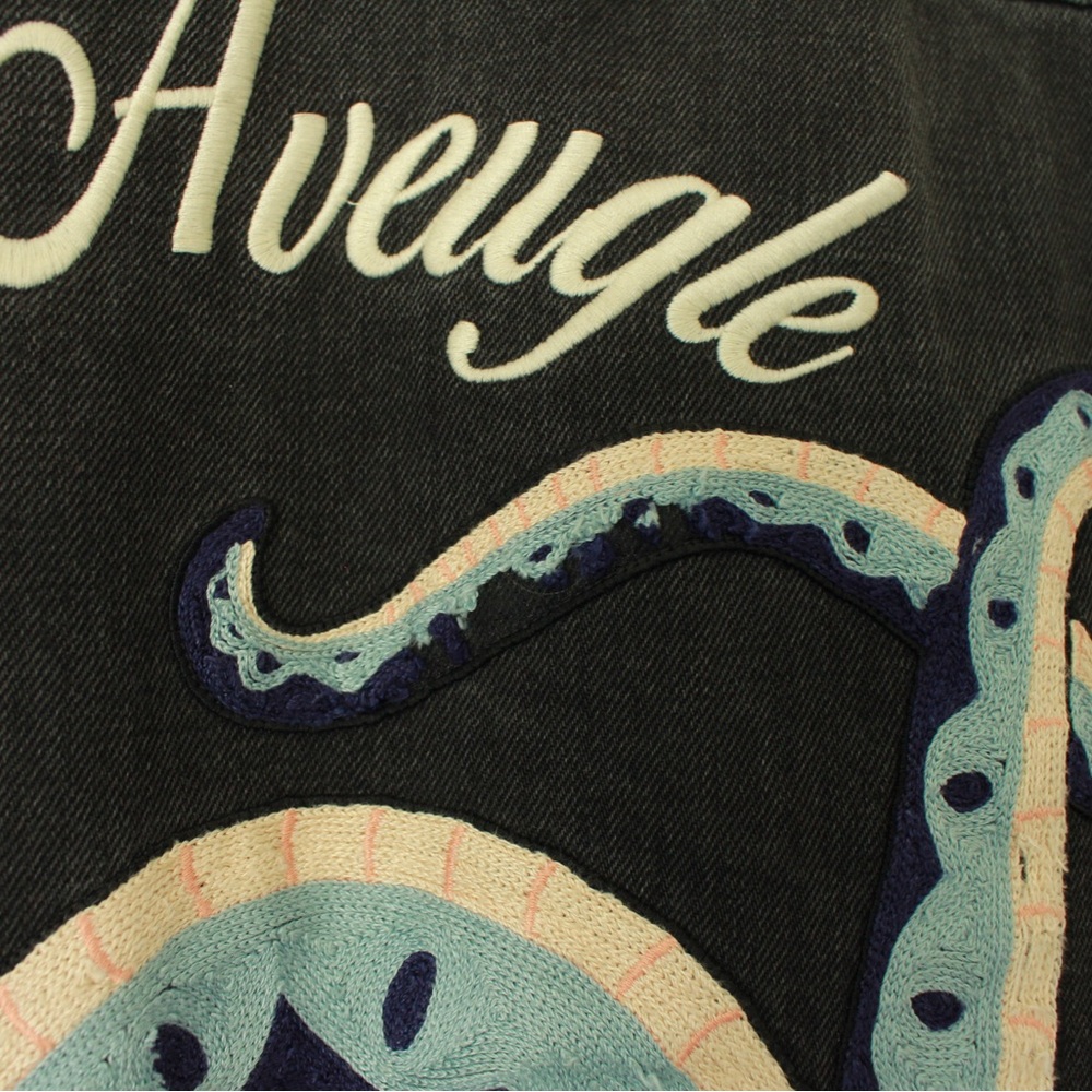 GUCCI “Blind For Love” Embroidered Denim Jacket — RARE - Picture 15 of 16